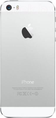 Смартфон Apple iPhone 5s 16GB (белый) - вид сзади