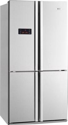 Холодильник с морозильником Beko GNE114612X - общий вид