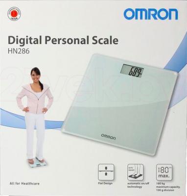 Напольные весы электронные Omron HN286 - упаковка