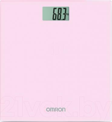 Напольные весы электронные Omron HN289 (розовый) - общий вид