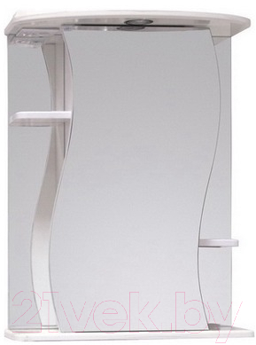Шкаф с зеркалом для ванной Onika Лилия 55.01 R (205519)