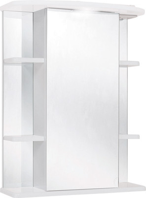 

Шкаф с зеркалом для ванной, Глория 55.01 L