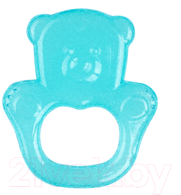 Прорезыватель для зубов BabyOno Медвежонок / 1013 (голубой)