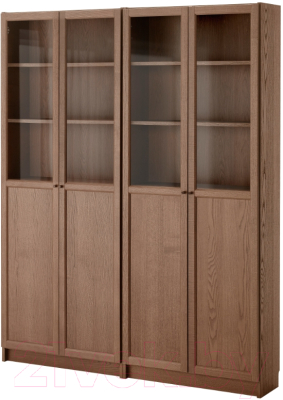

Шкаф с витриной Ikea, Билли/Оксберг 092.440.13