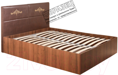 Двуспальная кровать Мебель-Парк Аврора 2 200x160 (светлый)