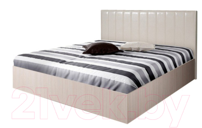 Двуспальная кровать Мебель-Парк Аврора 1 200x160 (светлый)