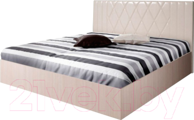 Двуспальная кровать Мебель-Парк Аврора 6 200x160 (светлый)