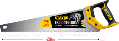 Ножовка Stayer Cobra 1512-45_z01