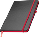 Блокнот Easy Gifts Cuxhaven / 137905 (черный/красный) - 