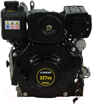 Двигатель дизельный Loncin Diesel LCD230FD D20 5А (LCD170FD)