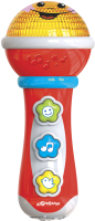 Музыкальная игрушка Азбукварик Микрофон Маленький музыкант / 2708A (красный) - 