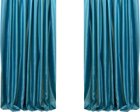 Шторы Модный текстиль 112МТ901-23B (250x200, 2шт, изумрудный) - 