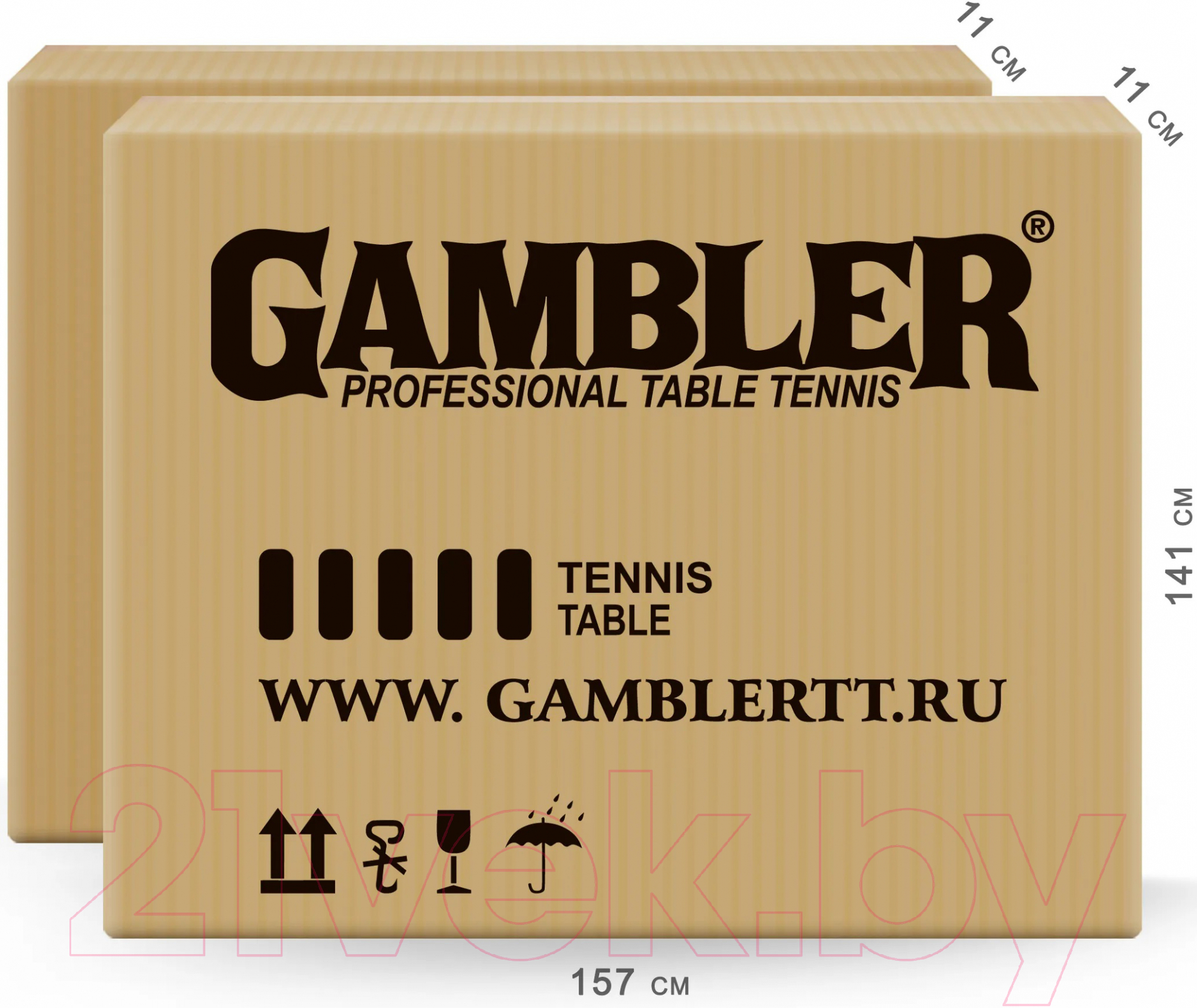 Теннисный стол Gambler Graphite / GTS-9