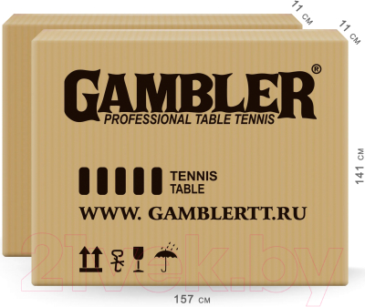 Теннисный стол Gambler Graphite / GTS-9