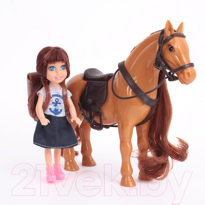 Кукла с аксессуарами Darvish Girl And Horse / SR-T-3452