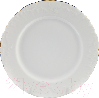 Тарелка закусочная (десертная) Cmielow i Chodziez Rococo / OMDZ22-Рококо-19 (линия платина)