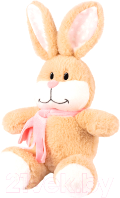Мягкая игрушка Maxitoys Зайчик в розовом шарфике / MT-SUT05022023-23
