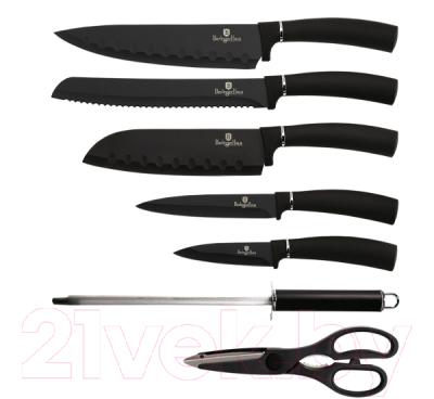 Набор ножей Berlinger Haus Black Silver Collection 2565-BH