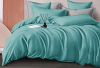 Комплект постельного белья LUXOR №16-5114 TPX Семейный (зеленый, сатин) - 