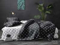 Комплект постельного белья PANDORA №9720 А/В Евро-стандарт (сатин-твил) - 