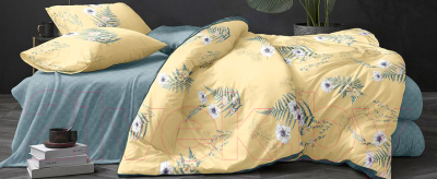 Комплект постельного белья PANDORA №37008 А/В Евро-стандарт (сатин-твил)