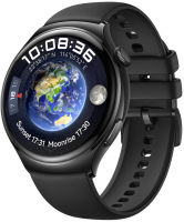 Умные часы Huawei Watch 4 Stainless Steel Case / ARC-AL00 (черный) - 