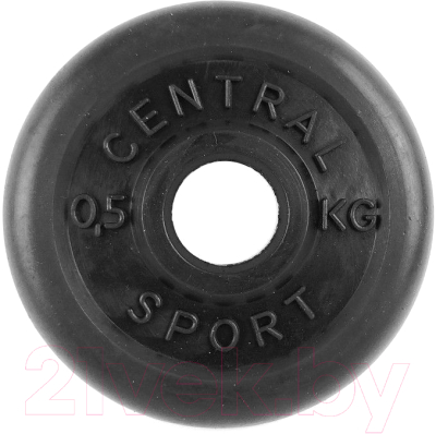 Диск для штанги Central Sport D26мм (0.5кг)