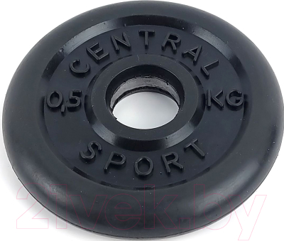 Диск для штанги Central Sport D26мм (0.5кг)