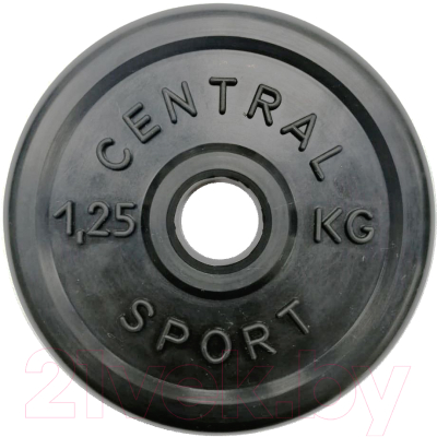 Диск для штанги Central Sport D26мм (1.25кг)