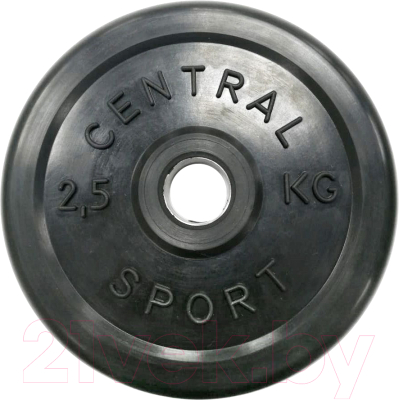 Диск для штанги Central Sport D26мм (2.5кг)