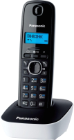 Беспроводной телефон Panasonic KX-TG1611RUW (белый/черный) - 