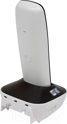 Беспроводной телефон Panasonic KX-TG1611RUW (белый/черный)