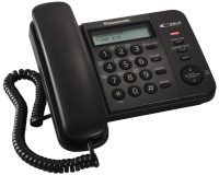 Проводной телефон Panasonic KX-TS2356RUB (черный) - 