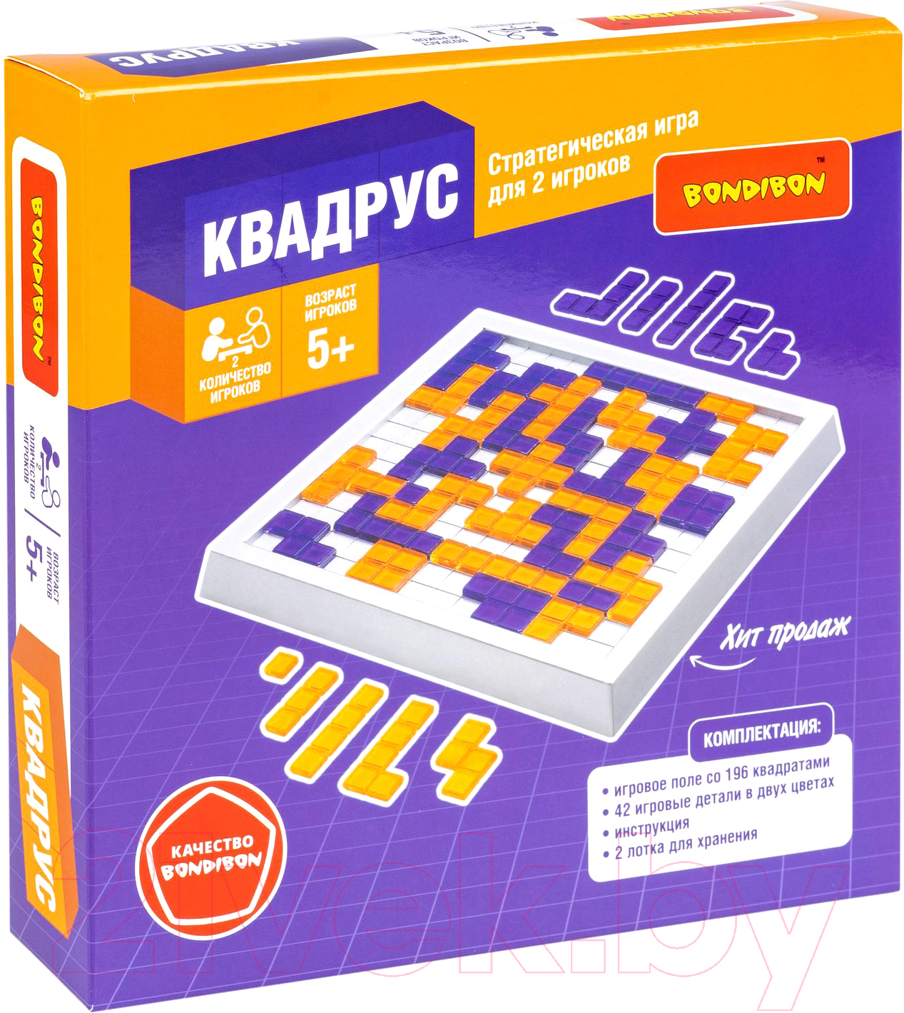 Настольная игра Bondibon Квадрус / ВВ5859