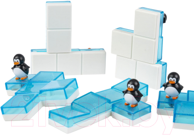 Настольная игра Bondibon БондиЛогика Пингвины на льдинах / ВВ5857