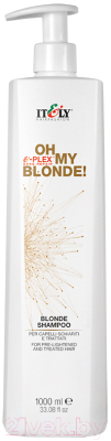 Шампунь для волос Itely Hairfashion Oh My Blonde!+Помпа (1л)