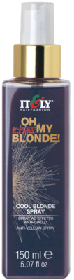 Тонирующий спрей для волос Itely Hairfashion Oh My Blonde! Cool Blonde Spray (150мл)