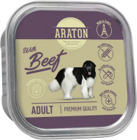 Влажный корм для собак Araton Adult с говядиной / KIK45703 (150г) - 