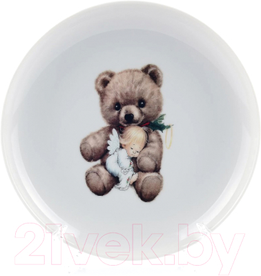 Тарелка закусочная (десертная) Cmielow i Chodziez Atelier B123 / 0T00990 (мишка)