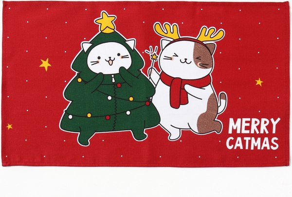 Набор полотенец Доляна Merry Catmas / 7077426