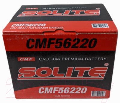 Автомобильный аккумулятор Solite CMF56220 (62 А/ч)