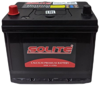 Автомобильный аккумулятор Solite 85D23R B/H (70 А/ч) - 