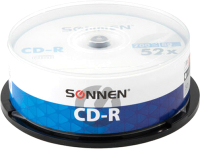 Набор дисков CD-R Sonnen 700Mb 52x (25шт) - 