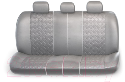 Комплект чехлов для сидений Autoprofi Comfort COM-1105GP D.GY/D.GY (черный/серый)