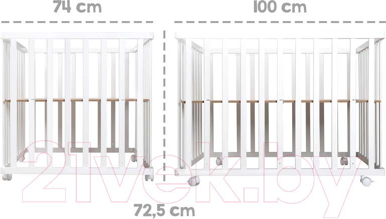 Игровой манеж Roba Foldable Playpen / 202703TP