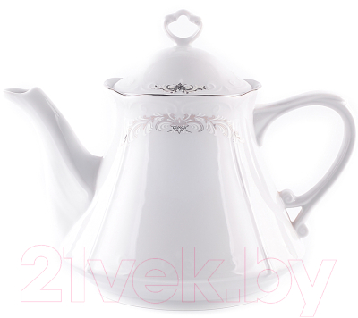 Заварочный чайник Cmielow i Chodziez Камелия / OK05660-OMAZ2303 (серый орнамент)