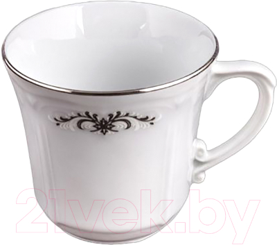 Чашка Cmielow i Chodziez Камелия / OK04420-OMAZ2303 (серый орнамент)