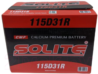 Автомобильный аккумулятор Solite 115D31R B/H (95 А/ч)