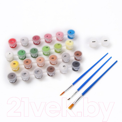 Изображение товара Картина по номерам Школа талантов Лошадка и девочка в поле 7153381