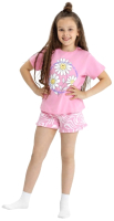 Пижама детская Mark Formelle 567734 (р.146-72, розовый/розовые разводы) - 